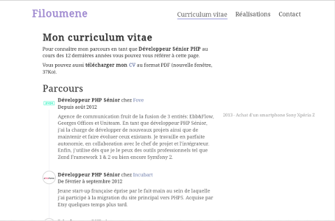 Capture d'écran de Filoumene